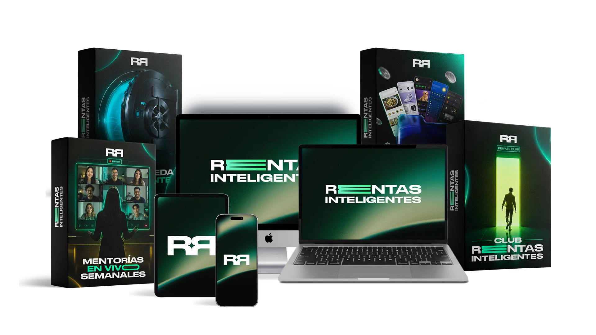 Programa Rentas Inteligentes Programa Rentas Inteligentes de Melisa Escobar con sus bonos: Bóveda Inteligente, Ideas de Apps, Club y Mentorías